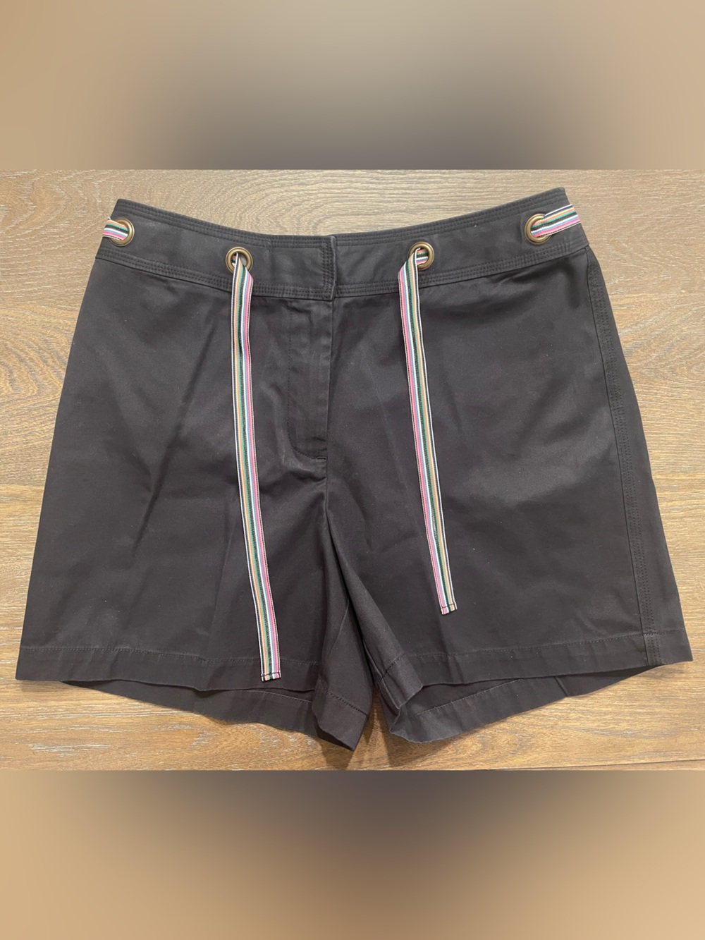 Kate Hill High-Waist Shorts